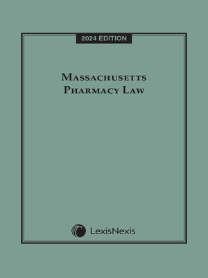 cover image of Massachusetts Pharmacy Law